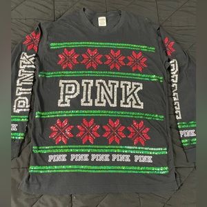 Pink by Victoria’s Secret Long Sleeve Shirt Size L